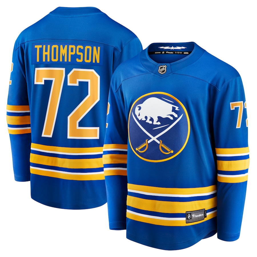 Men's Buffalo Sabres Tage Thompson #72 Royal Jersey